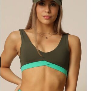 Cami for Tiger Friday Clover reversible top in Moss💚💚